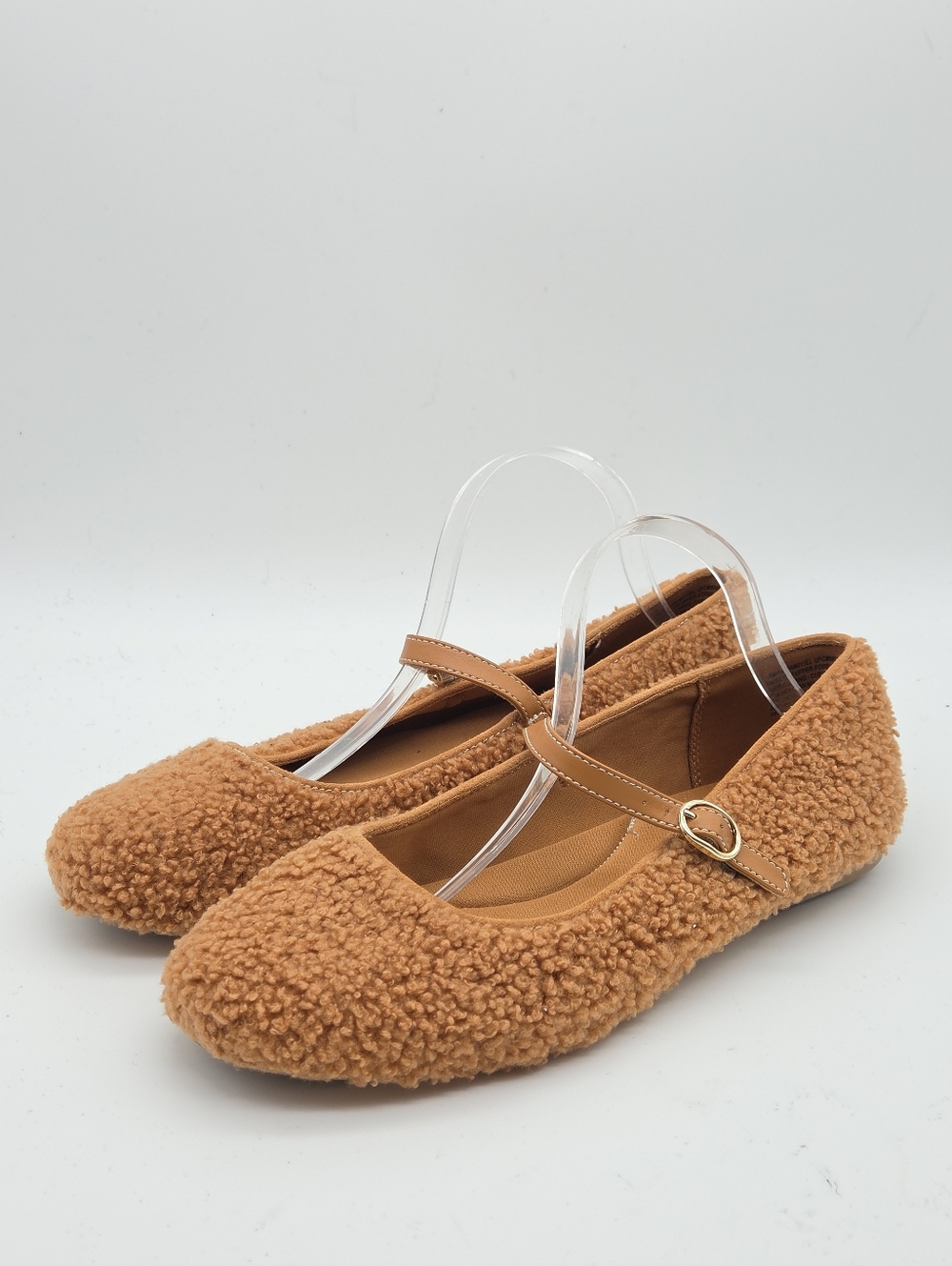 Portland Boot Company Cozy Teddy Mary‎ Jane Flats Size 11